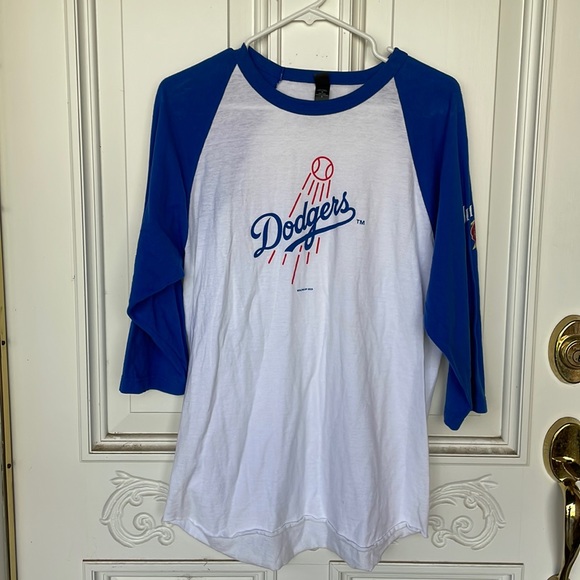 Dodgers + Jim Beam Baseball Tee - Picture 1 of 6